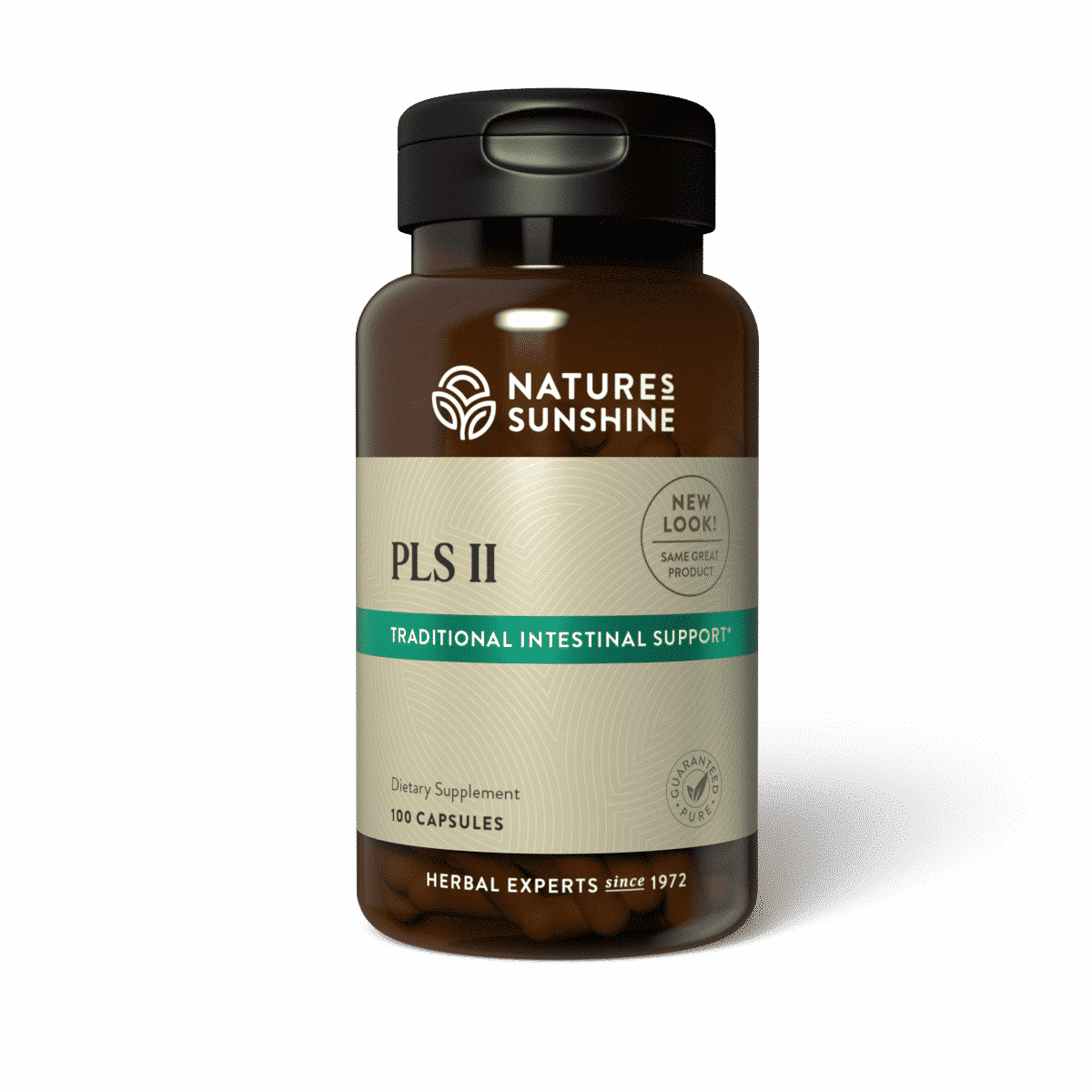 PLS II urinary tract support supplement with parsley and uva ursi.