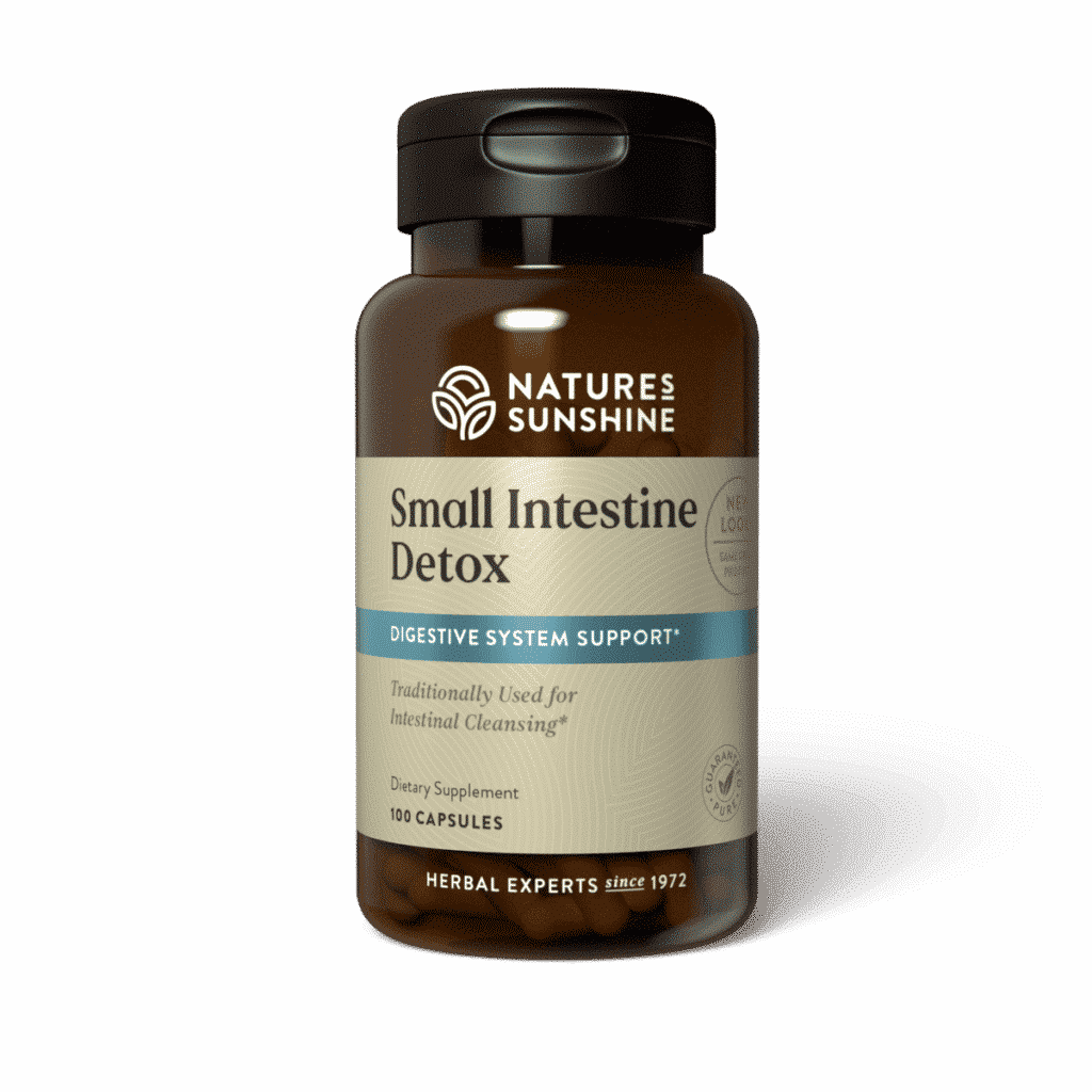Small intestine detox supplement for digestive cleansing and gut health support.